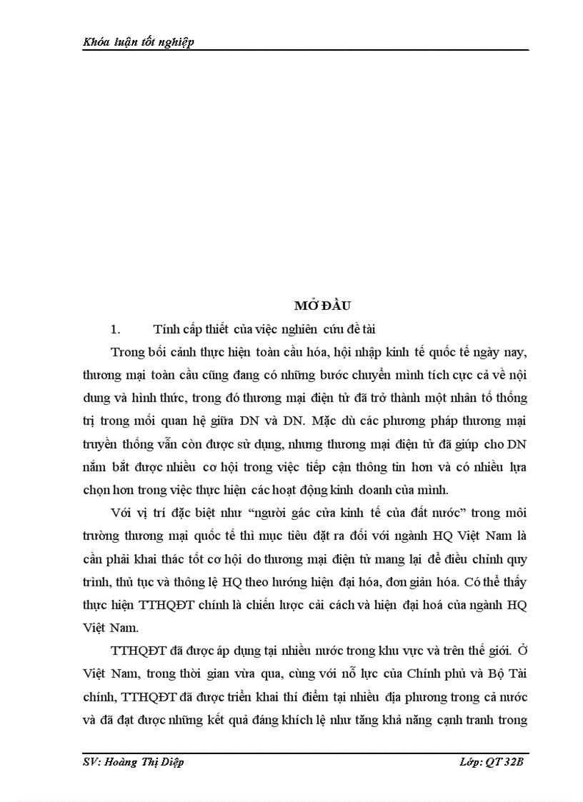 image for page Thực trạng thực hiện thủ tục hải quan điện tử đối với hàng hóa xuất nhập khẩu qua biên giới trên địa bàn tỉnh Lạng Sơn và những giải pháp nhằm hoàn thiện pháp luật trong lĩnh vực này