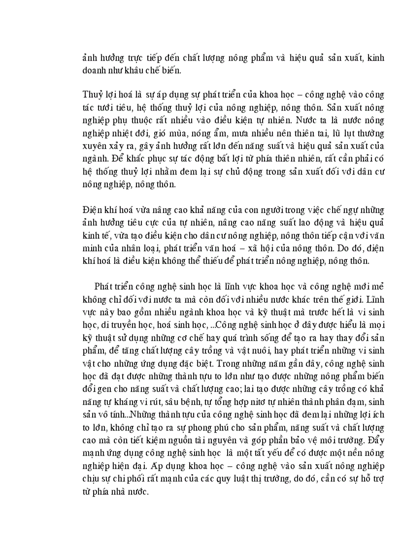 image for page THực trạng nông nghiệp nông thôn nước ta hiện nay