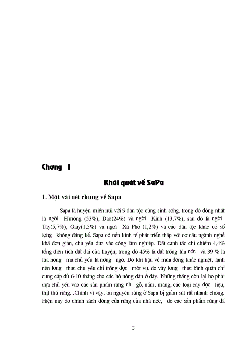 image for page Tác động của phát triển du lịch tới các dân tộc thiểu số và những giải pháp để phát triển du lịch bền vữngở sa pa 1