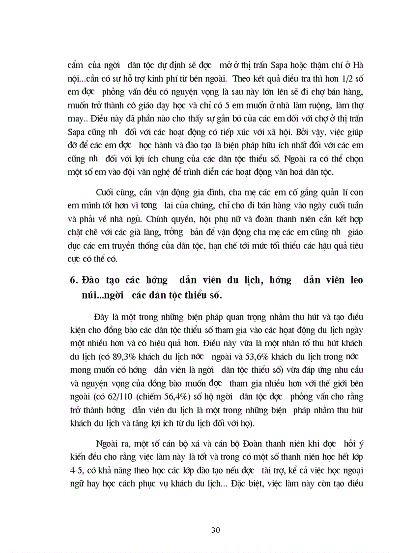 image for page Tác động của phát triển du lịch tới các dân tộc thiểu số và những giải pháp để phát triển du lịch bền vữngở sa pa 1