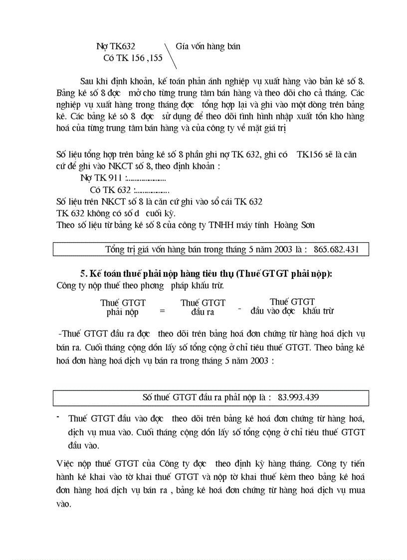 image for page Thực trạng công tác kế toán bán hàng và Xác định kết quả bán hàng tại Công ty TNHH Thương mại điện tử HoàngSơn 1