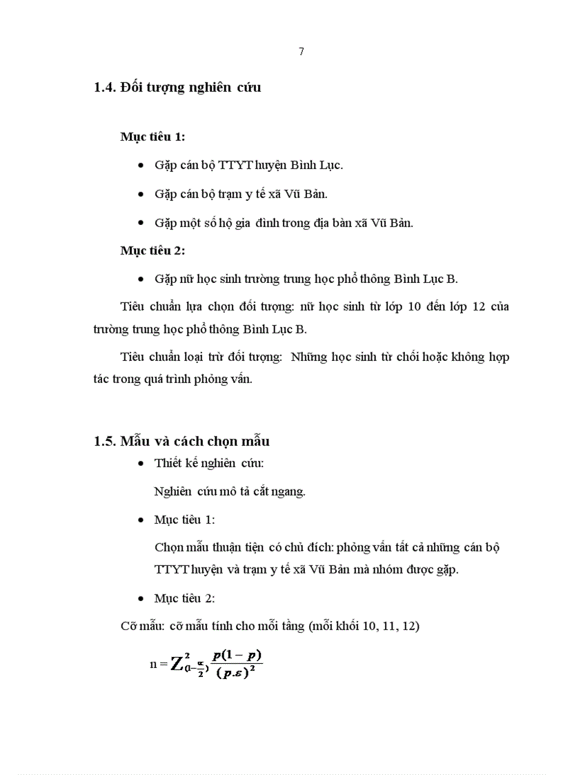 image for page Điều tra tình trạng dinh dưỡng kiến thức và thực hành về thiếu máu thiếu sắt của học sinh tại trường THPT Bình Lục B năm 2010