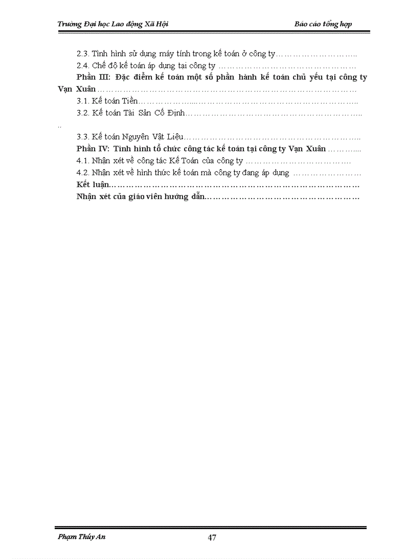 image for page HÌnh thức kế toán và tổ chức bộ máy kế toán trong công ty