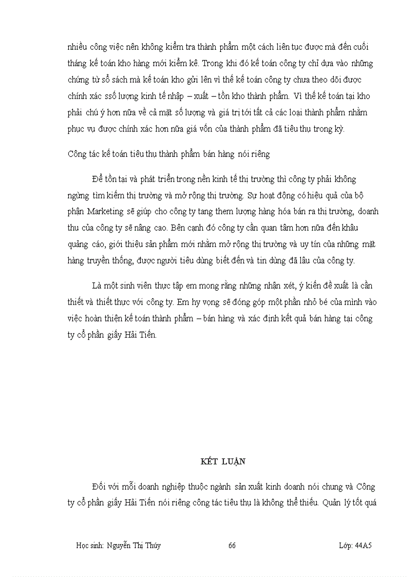 image for page Kế toán tiêu thụ thành phẩm bán hàng và xác định kết quả tiêu thụ tại Công ty cổ phần giấy Hải Tiến 1