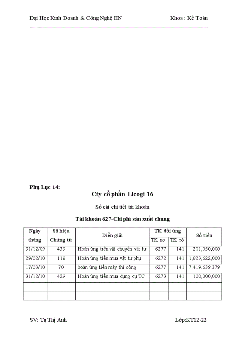 image for page Tình hình tổ chức bộ máy kế toán và công tác kế toán tại LICOGI 16 1