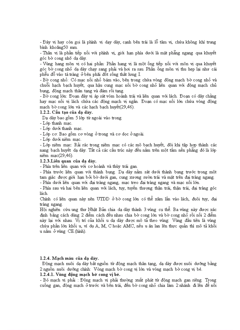 image for page Nghiên cứu triệu chứng lâm sàng cận lâm sàng ở bệnh nhân cắt toàn bộ dạ dày do ung thư tại bệnh viện Việt Đức từ năm 2006 tới 201