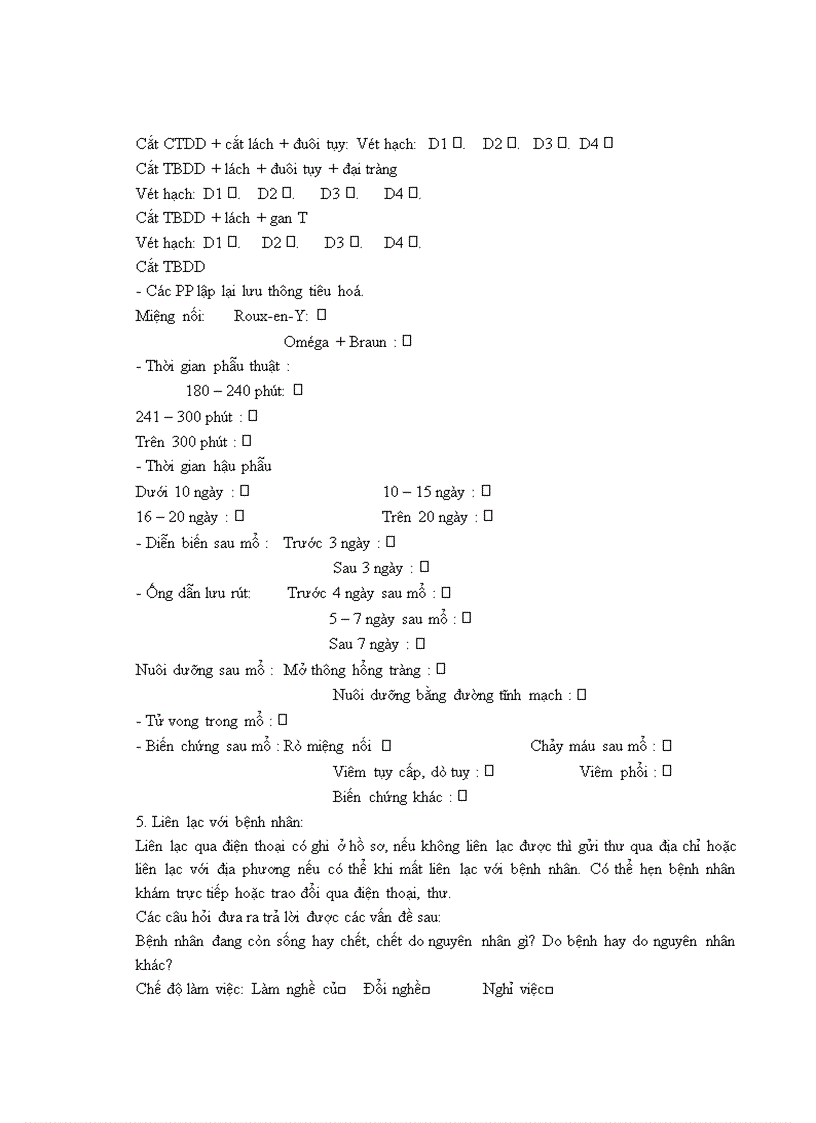 image for page Nghiên cứu triệu chứng lâm sàng cận lâm sàng ở bệnh nhân cắt toàn bộ dạ dày do ung thư tại bệnh viện Việt Đức từ năm 2006 tới 201