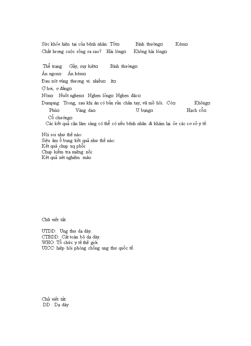 image for page Nghiên cứu triệu chứng lâm sàng cận lâm sàng ở bệnh nhân cắt toàn bộ dạ dày do ung thư tại bệnh viện Việt Đức từ năm 2006 tới 201