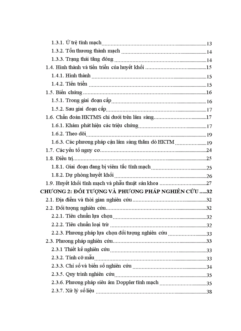 image for page Nghiên cứu dự phòng huyết khối tĩnh mạch sâu sau mổ lấy thai