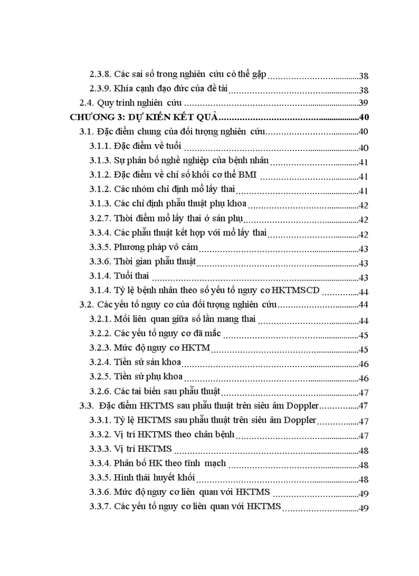 image for page Nghiên cứu dự phòng huyết khối tĩnh mạch sâu sau mổ lấy thai