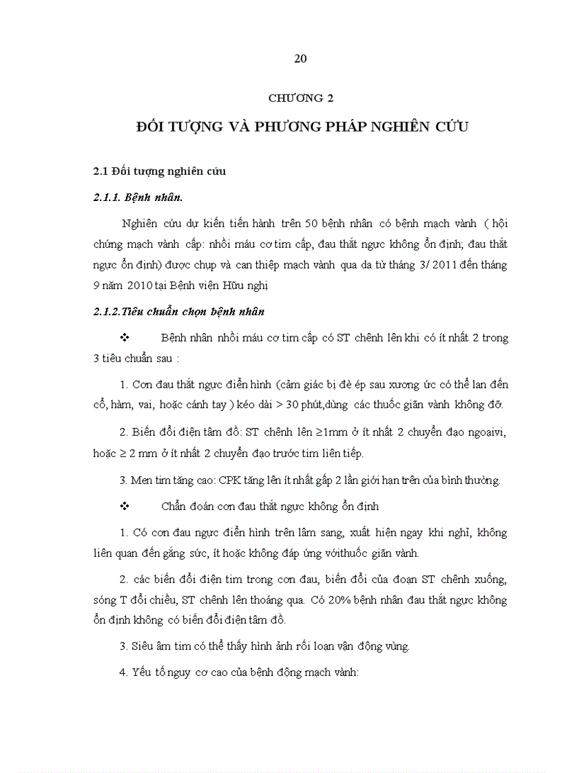 image for page Nghiên cứu độ ngưng tập tiểu cầu ở bệnh nhân trước và sau can thiệp đặt stent động mạch vành