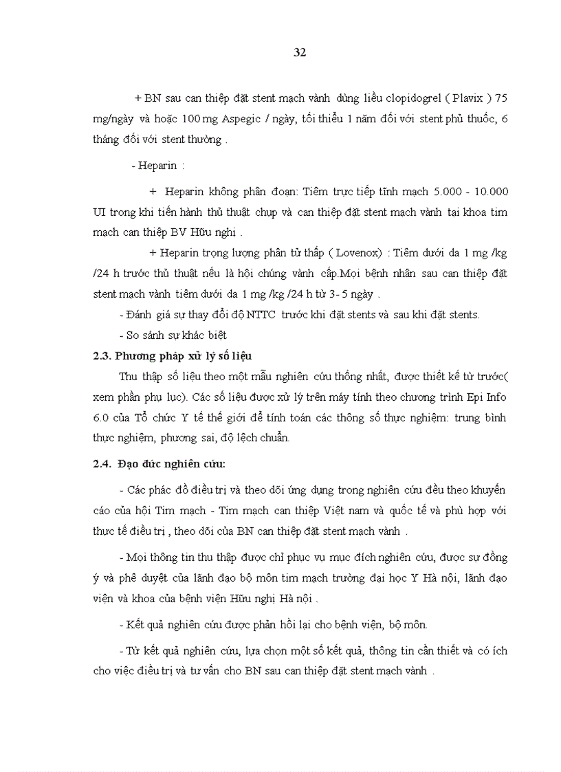 image for page Nghiên cứu độ ngưng tập tiểu cầu ở bệnh nhân trước và sau can thiệp đặt stent động mạch vành