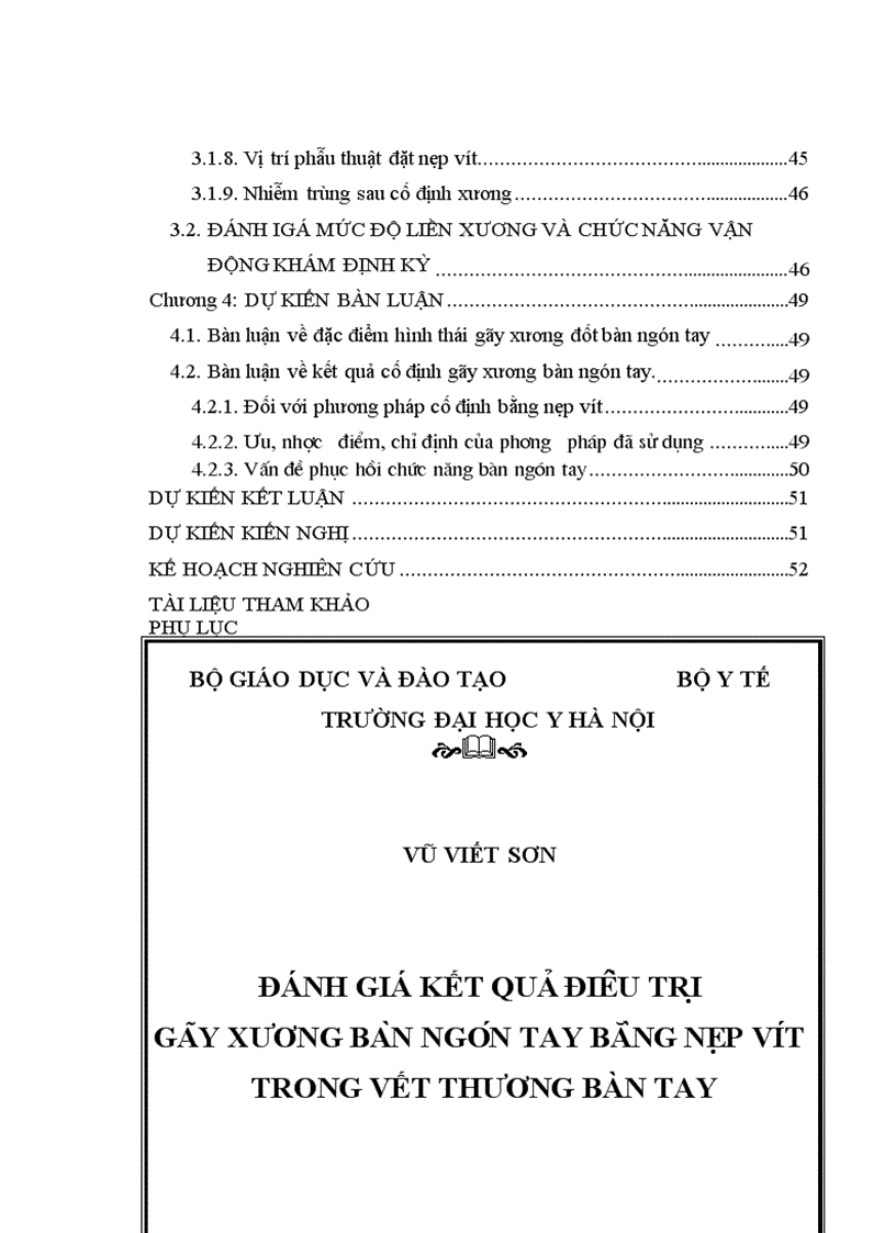 image for page Đánh giá kết quả điều trị gãy xương bàn ngón tay bằng nẹp vít trong vết thương bàn tay