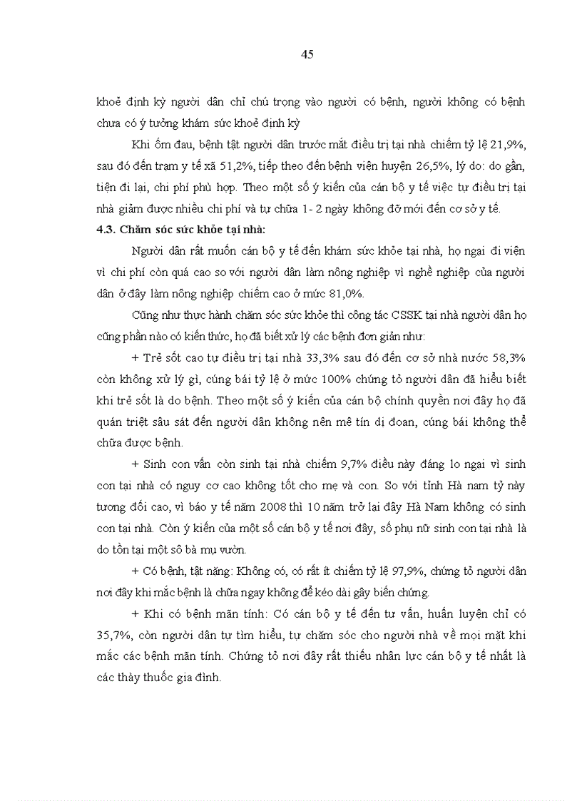 image for page Thực trạng và nhu cầu chăm sóc sức khỏe hộ gia đình tại tỉnh yên bái