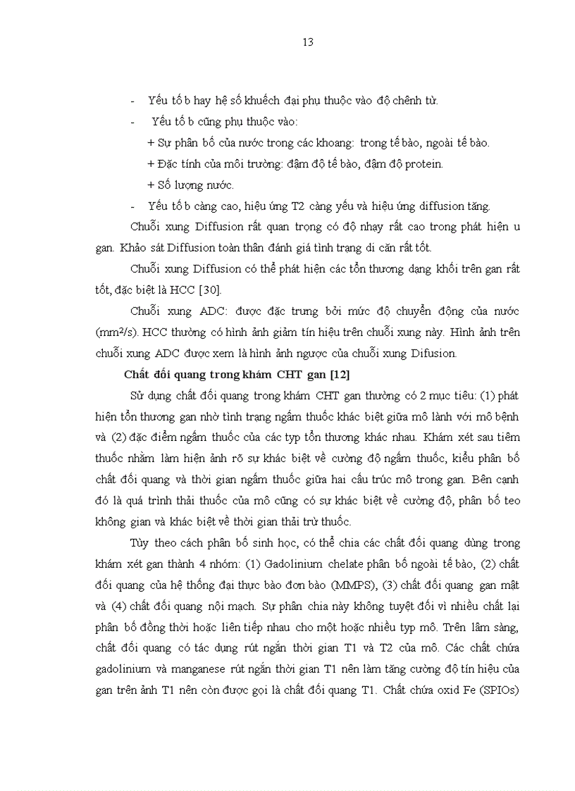 image for page Nghiên cứu giá trị cộng hưởng từ trong chẩn đoán và theo dõi điều trị ung thư biểu mô tế bào gan bằng phương pháp nút mạch hóa dầu 1