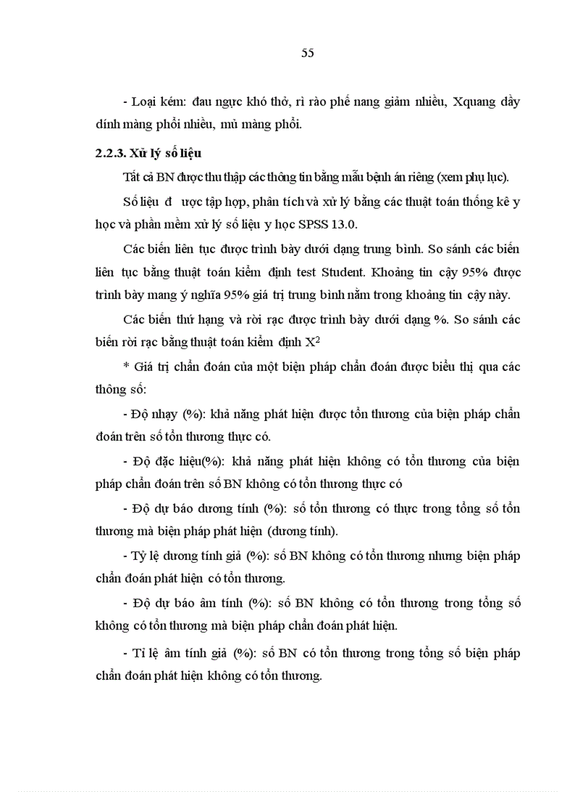 image for page Nghiên cứu ứng dụng phẫu thuật nội soi lồng ngực trong chẩn đoán và điều trị chấn thương ngực 1