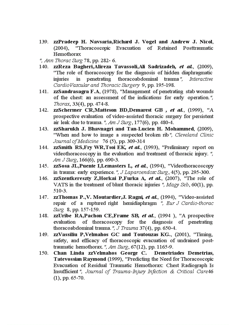 image for page Nghiên cứu ứng dụng phẫu thuật nội soi lồng ngực trong chẩn đoán và điều trị chấn thương ngực 1