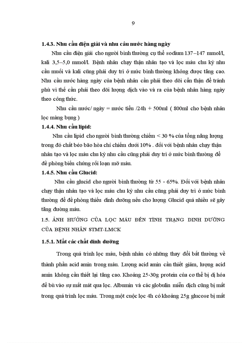 image for page Mô tả thực trạng tư vấn dinh dưỡng của bệnh nhân STMT LMCK tại khoa thận nhân tạo bệnh viện Bạch Mai