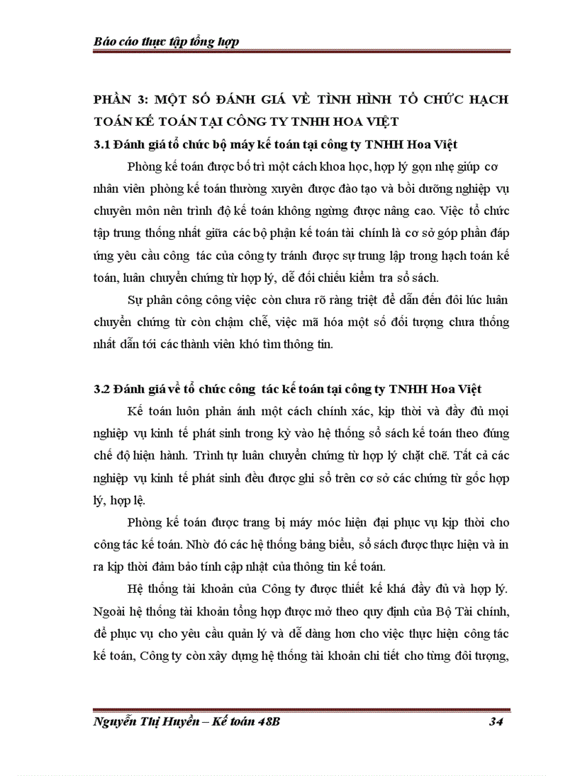 image for page Tổ chức bộ máy kế toán và hệ thống kế toán tại công ty tnhh hoa việt 1