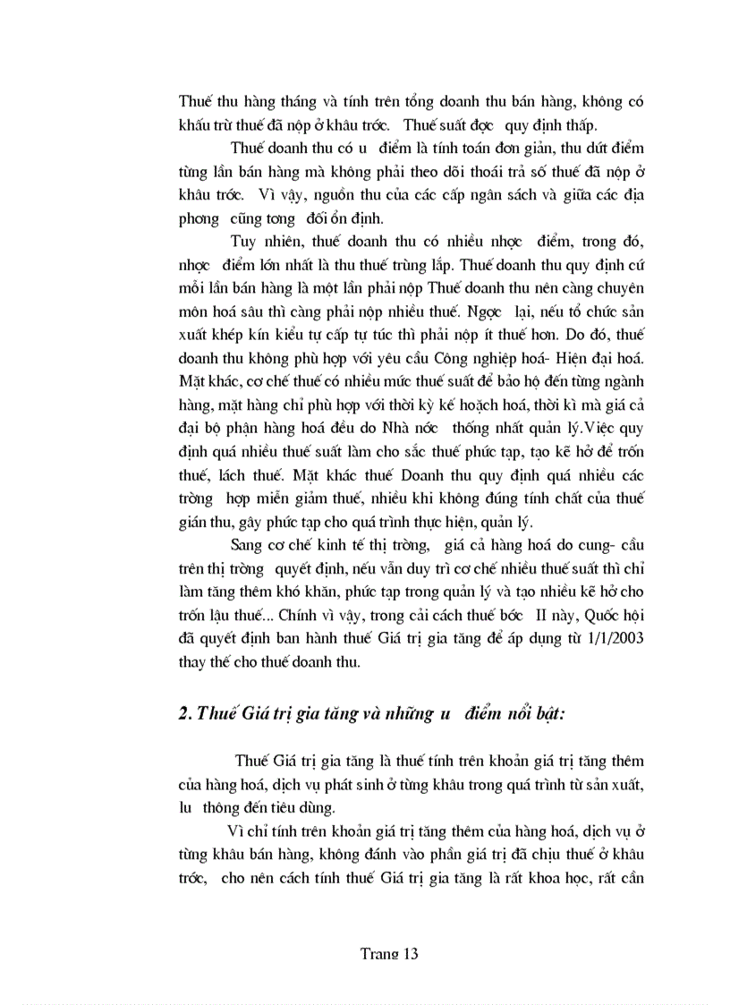 image for page Bàn về công tác quản lí thu thuế giá trị gia tăng ở khu vực kinh tế cá thể trên địa bàn quận Ba đình 1