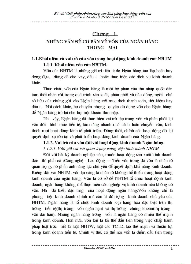 image for page Giải pháp tăng cường huy động vốn của Ngân hàng nông nghiệp PTNT Lạng Sơn