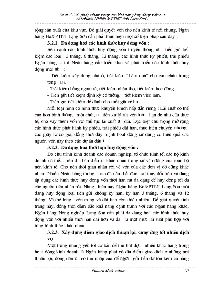 image for page Giải pháp tăng cường huy động vốn của Ngân hàng nông nghiệp PTNT Lạng Sơn