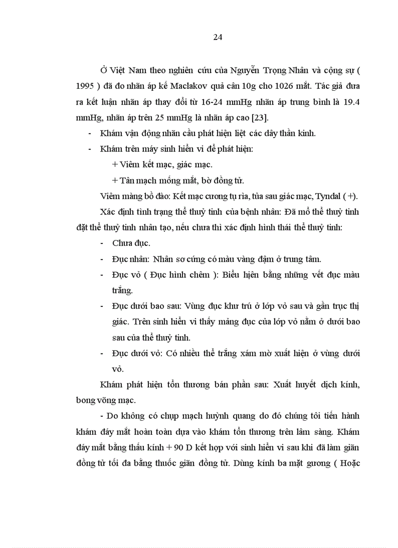 image for page Nhận xét mối liên quan giữa các biến chứng mắt trên bệnh nhân đái tháo đường và một số yếu tố nguy cơ