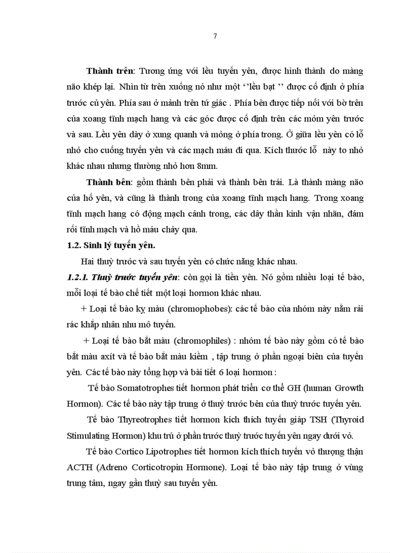 image for page Nhận xét đặc điểm lâm sàng cận lâm sàng đối chiếu 1 số đặc điểm lâm sàng với cận lâm sàng trên những bệnh nhân u tuyến yên tại bệnh viện Bạch Mai từ năm 2007 2010