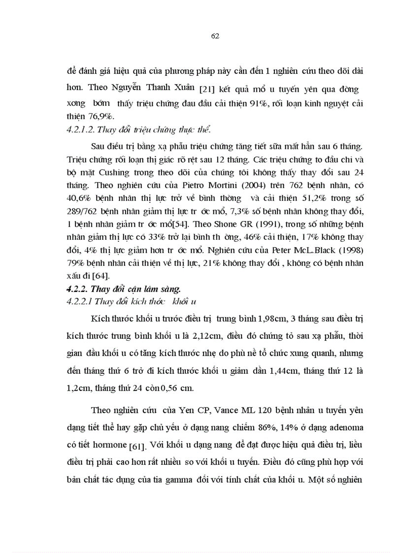 image for page Nhận xét đặc điểm lâm sàng cận lâm sàng đối chiếu 1 số đặc điểm lâm sàng với cận lâm sàng trên những bệnh nhân u tuyến yên tại bệnh viện Bạch Mai từ năm 2007 2010