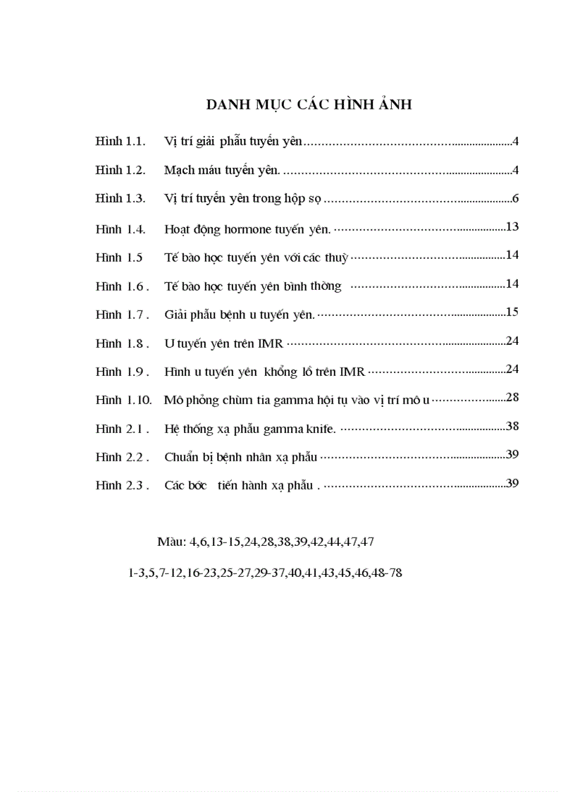 image for page Nhận xét đặc điểm lâm sàng cận lâm sàng đối chiếu 1 số đặc điểm lâm sàng với cận lâm sàng trên những bệnh nhân u tuyến yên tại bệnh viện Bạch Mai từ năm 2007 2010