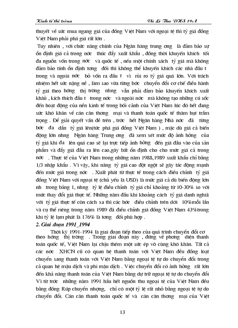 image for page Chính sách tỷ giá hối đoái và những điều kiện tự do hoá tỷ giá ở Việt nam