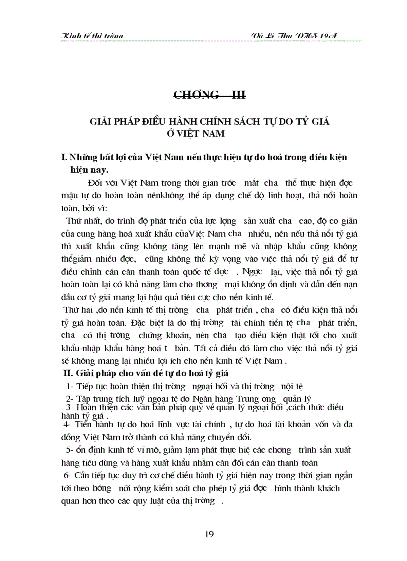 image for page Chính sách tỷ giá hối đoái và những điều kiện tự do hoá tỷ giá ở Việt nam