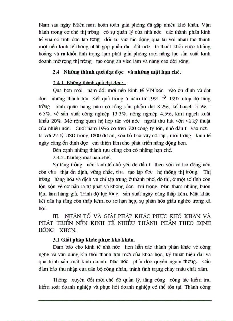 image for page Phát triển nền kinh tế hàng hoá nhiều thành phần theo định hướng XHCN 1