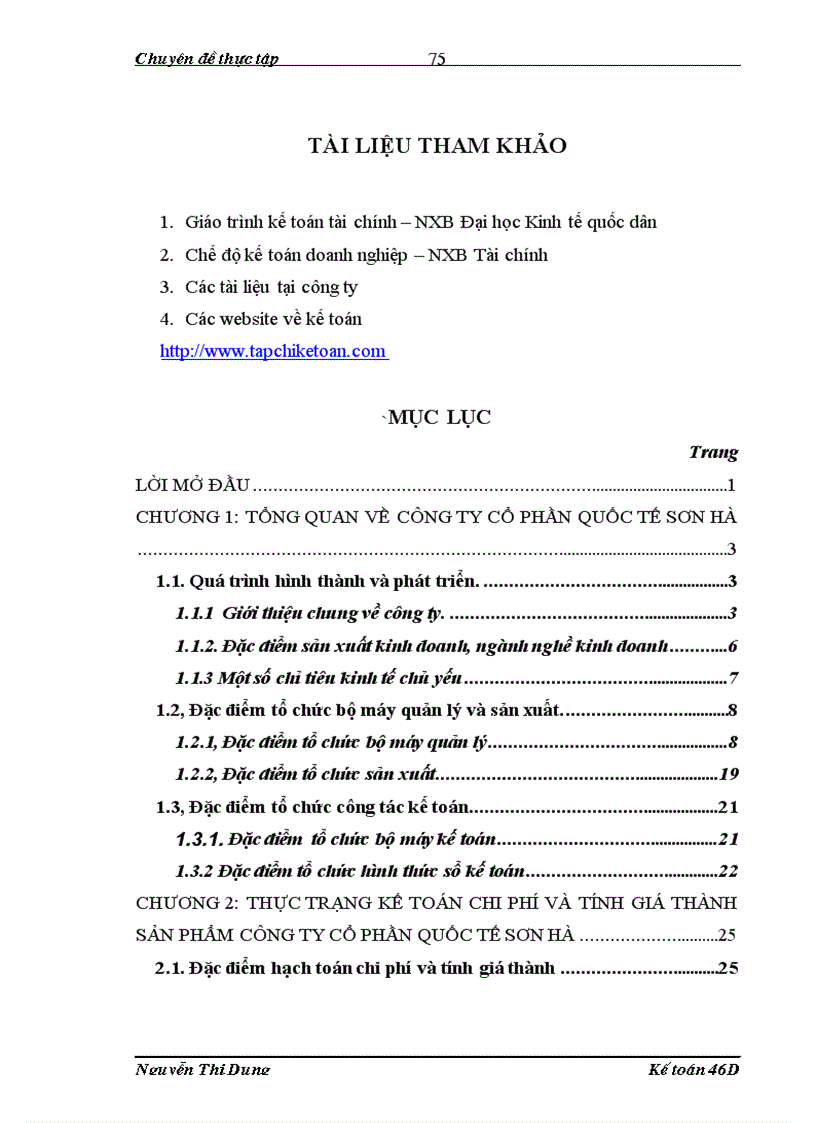 image for page Hoàn thiện kế toán chi phí sản xuất và tính giá thành sản phẩm tại công ty Cổ Phần Quốc Tế Sơn Hà 1