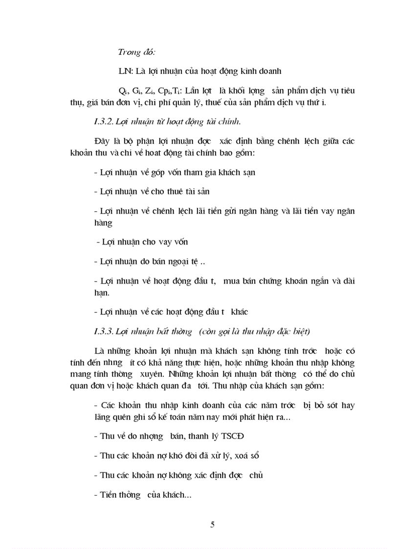 image for page Một số giải pháp nhằm nâng cao lợi nhuận của Khách sạn Phương Nam