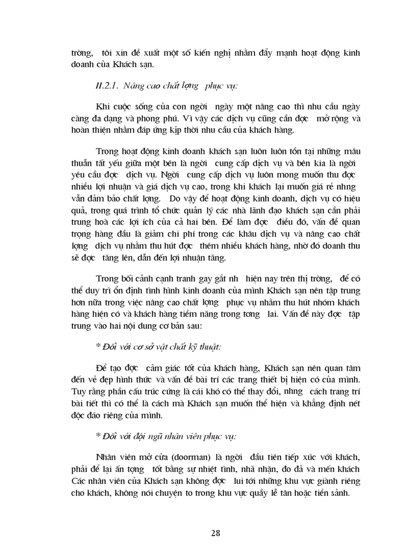 image for page Một số giải pháp nhằm nâng cao lợi nhuận của Khách sạn Phương Nam