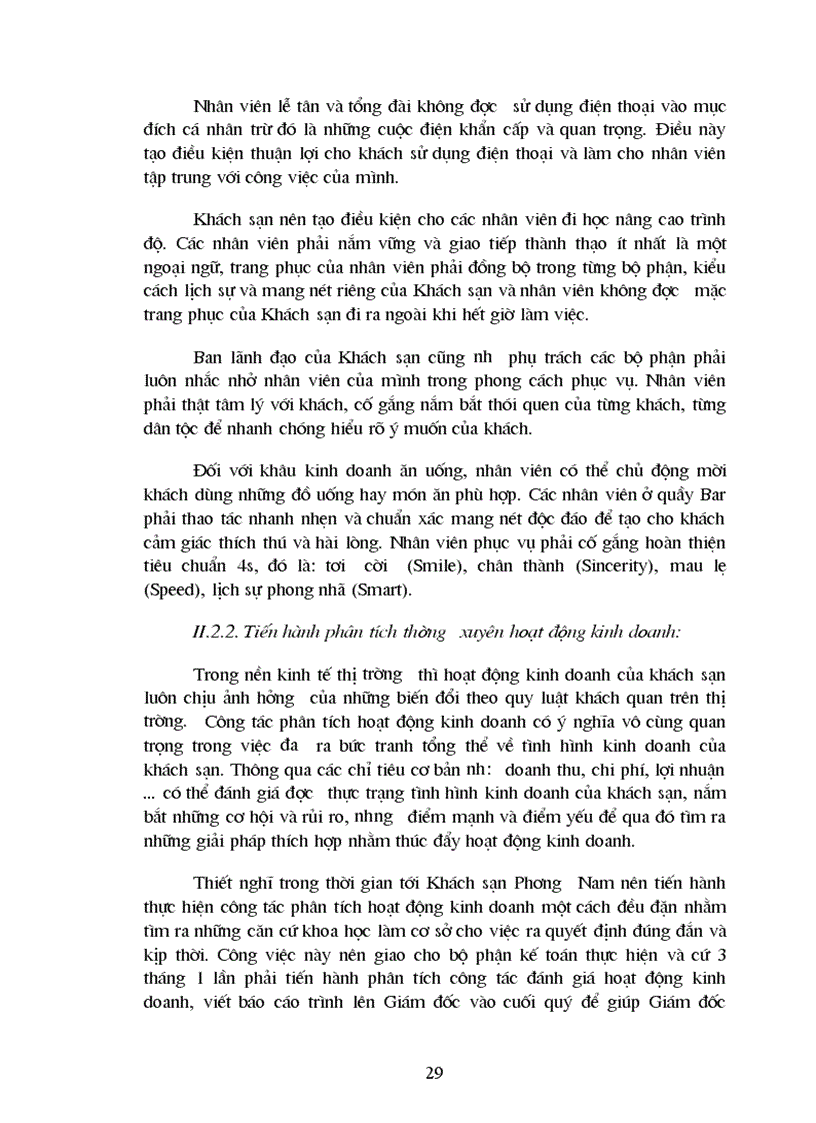 image for page Một số giải pháp nhằm nâng cao lợi nhuận của Khách sạn Phương Nam