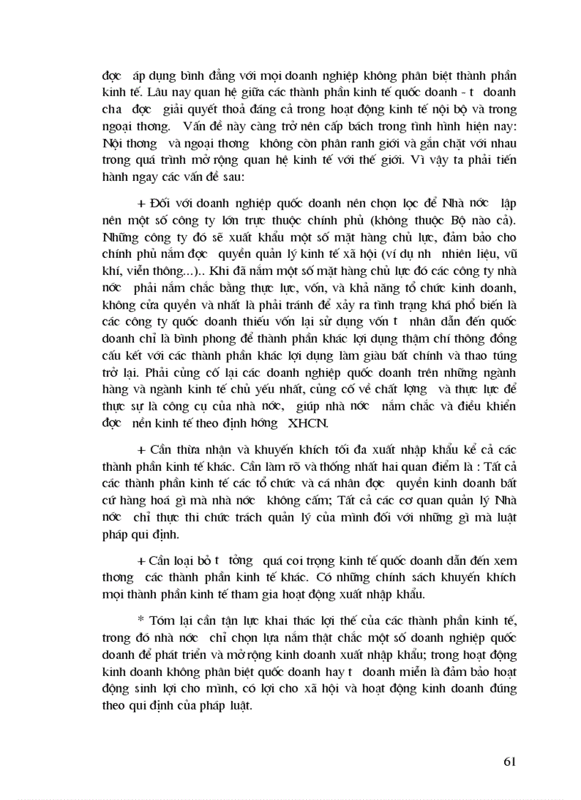 image for page Một số ý kiến về kinh doanh XNK ở Việt Nam hiện nay