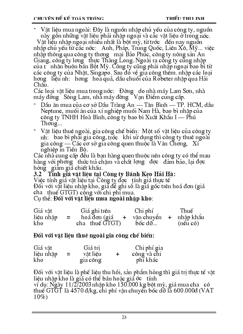 image for page Hoàn thiện tổ chức kế toán nguyên vật liệu tại công ty bánh kẹo hải hà