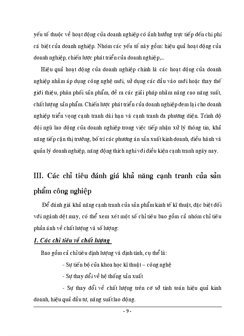 image for page Những biện pháp nhằm nâng cao khả năng cạnh tranh ngành dệt may Việt Nam
