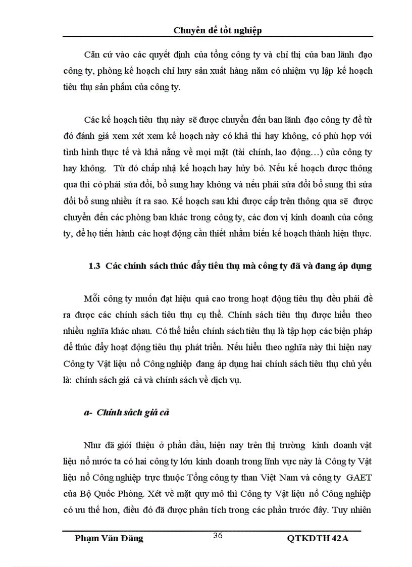 image for page Một số giải pháp nhằm đẩy mạnh công tác tiêu thụ tại Công ty Vật liệu nổ Công nghiệp 1