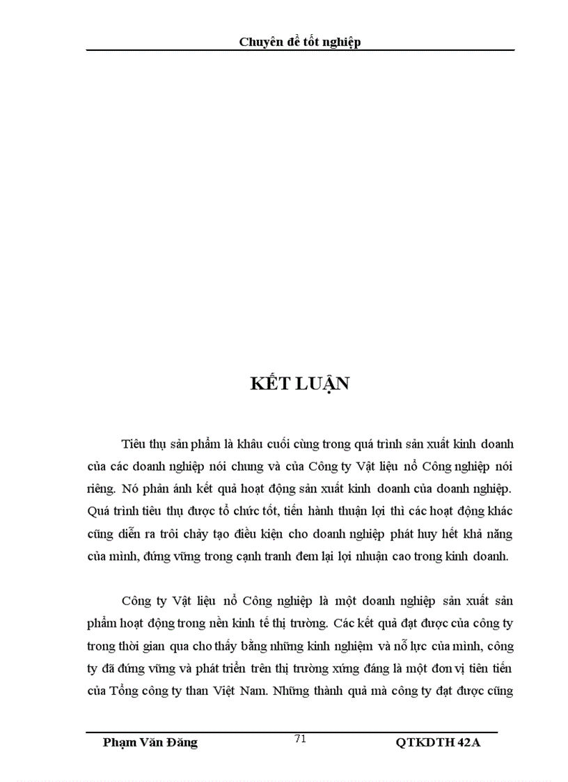 image for page Một số giải pháp nhằm đẩy mạnh công tác tiêu thụ tại Công ty Vật liệu nổ Công nghiệp 1