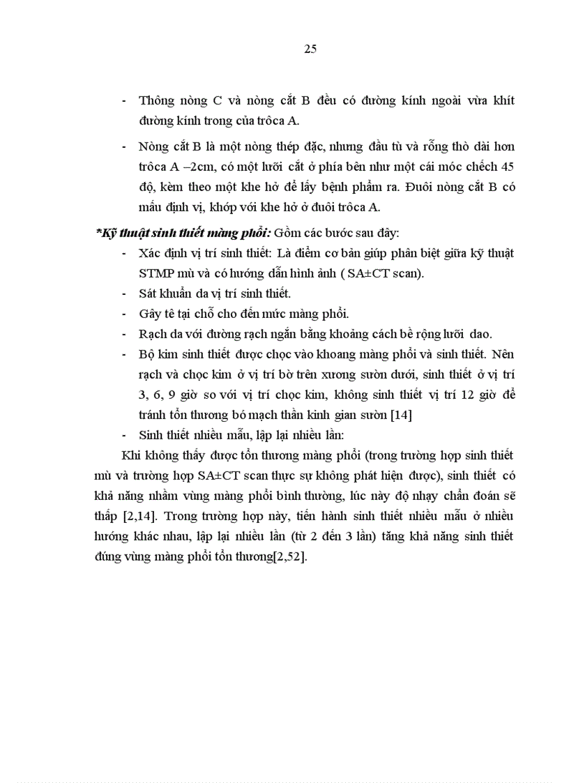 image for page Nghiên cứu kỹ thuật sinh thiết màng phổi bằng kim Castelain ở bệnh nhân tràn dịch màng phổi ít tại khoa Hô Hấp Bệnh viện Bạch Mai 1