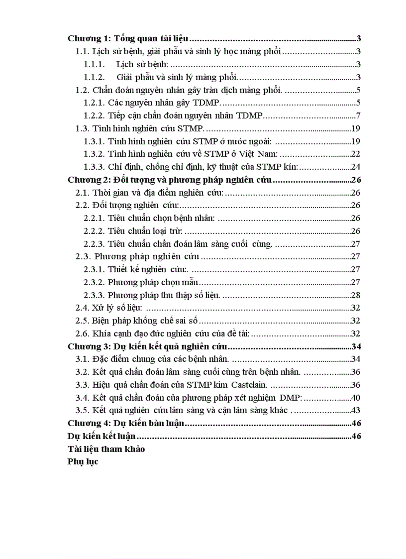 image for page Nghiên cứu kỹ thuật sinh thiết màng phổi bằng kim Castelain ở bệnh nhân tràn dịch màng phổi ít tại khoa Hô Hấp Bệnh viện Bạch Mai 1