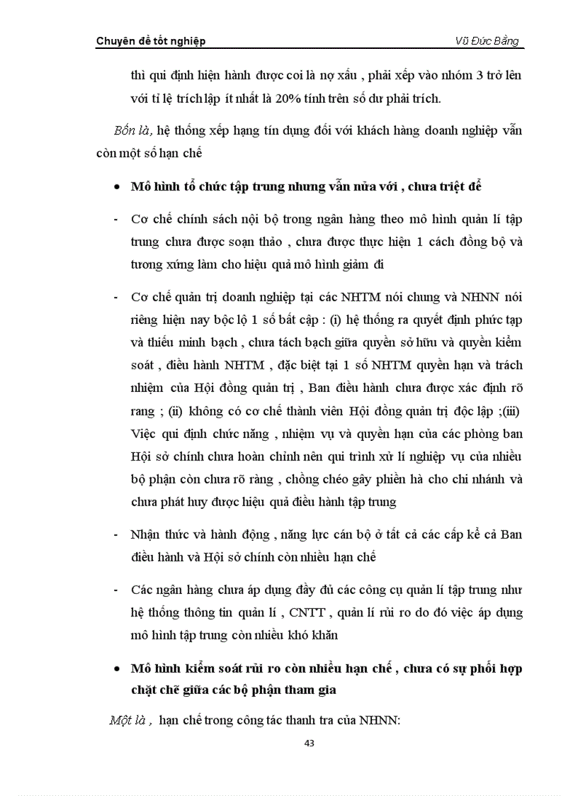 image for page Rủi ro tín dụng tại hệ thống các NHTM Việt Nam thực trạng và giải pháp