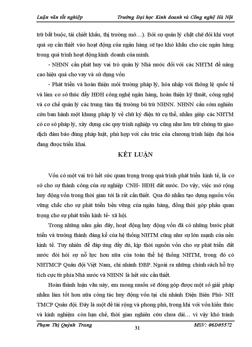 image for page Một số biện pháp nhằm nâng cao hiệu quả huy động vốn tại Ngân hàng TMCP Quân đội chi nhánh Điện Biên Phủ 1
