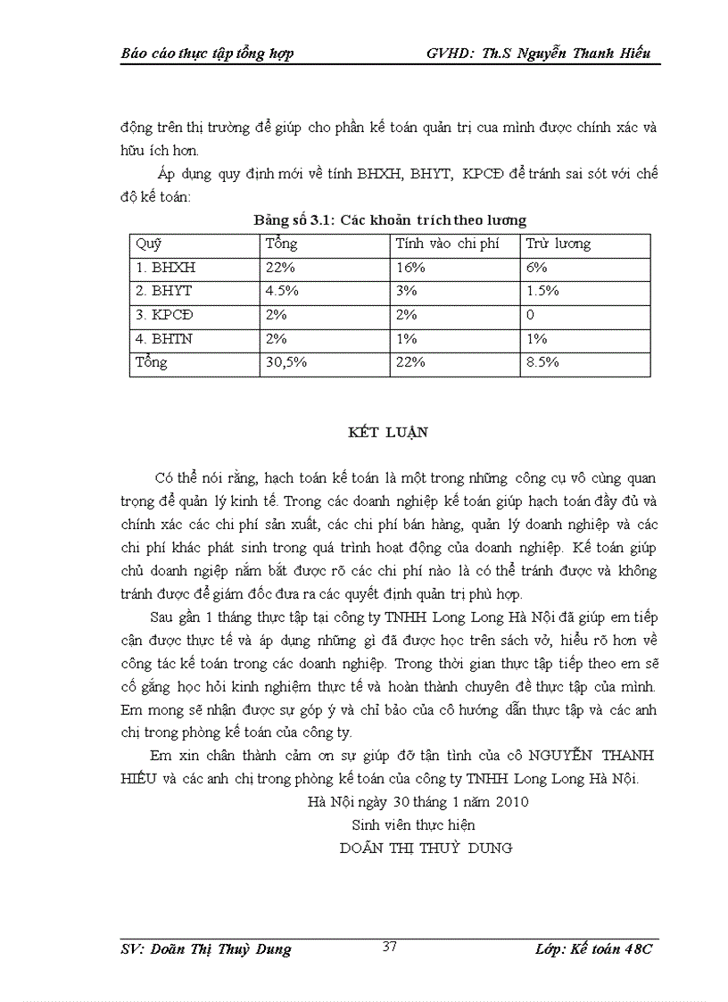 image for page Một số đánh giá về tình hình tổ chức hạch toán kế toán tại công ty TNHH Long Long Hà Nội 1