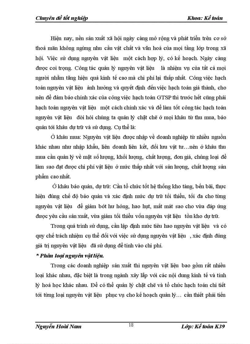 image for page Hoàn thiện kế toán nguyên vật liệu trong C ty Cổ phần Đầu tư và xây dựng Hồng Hà số