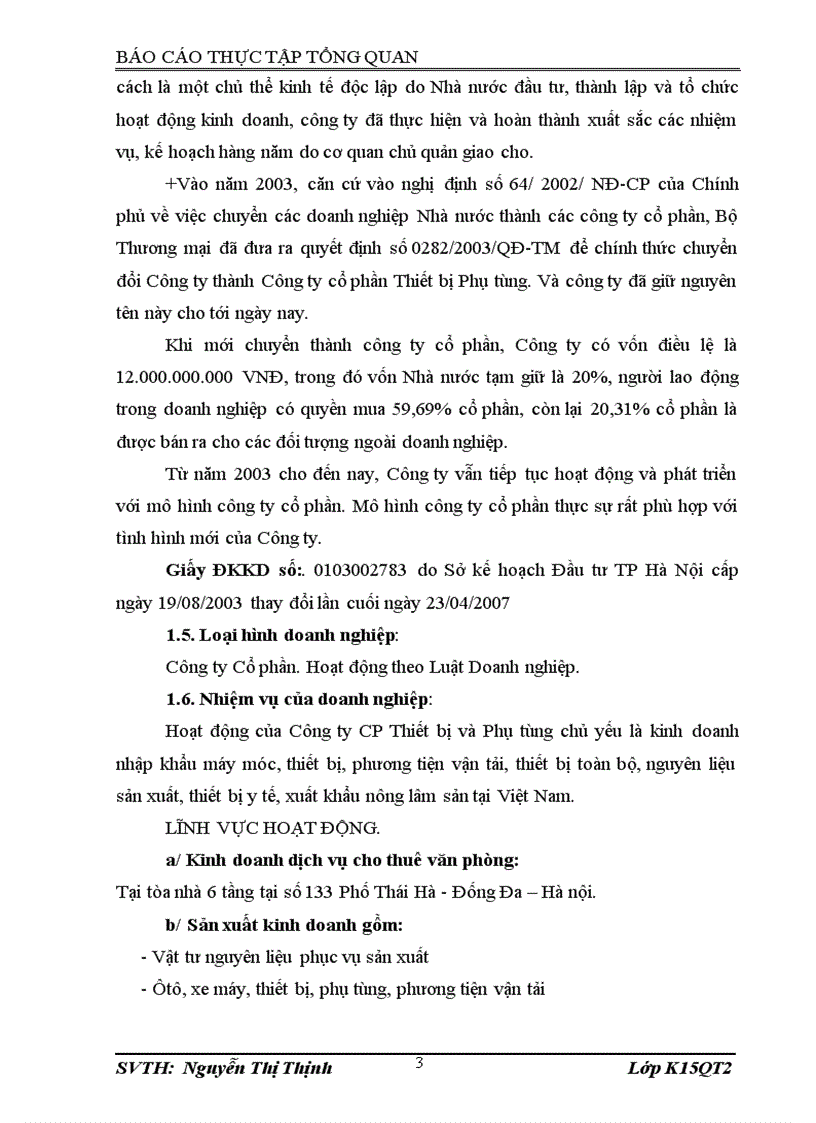 image for page Báo cáo thực tập tổng quan Công ty cổ phần Thiết bị Phụ tùng MACHINCO