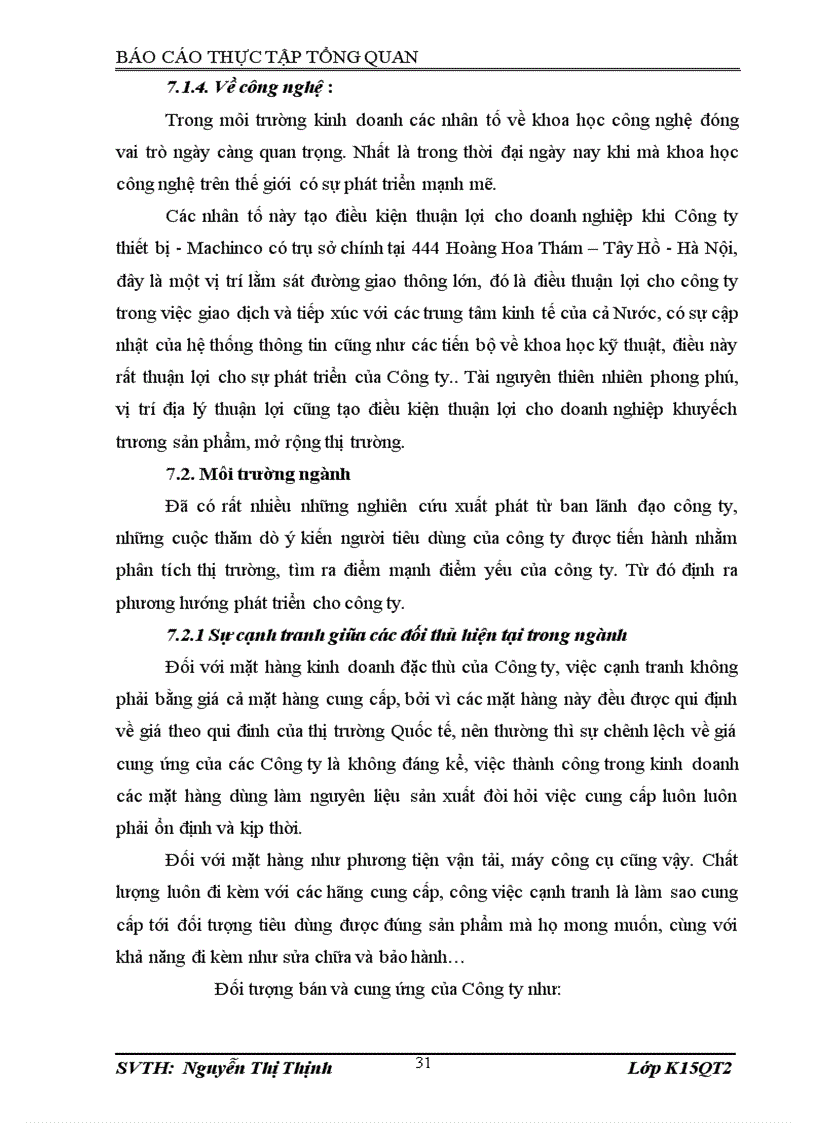 image for page Báo cáo thực tập tổng quan Công ty cổ phần Thiết bị Phụ tùng MACHINCO